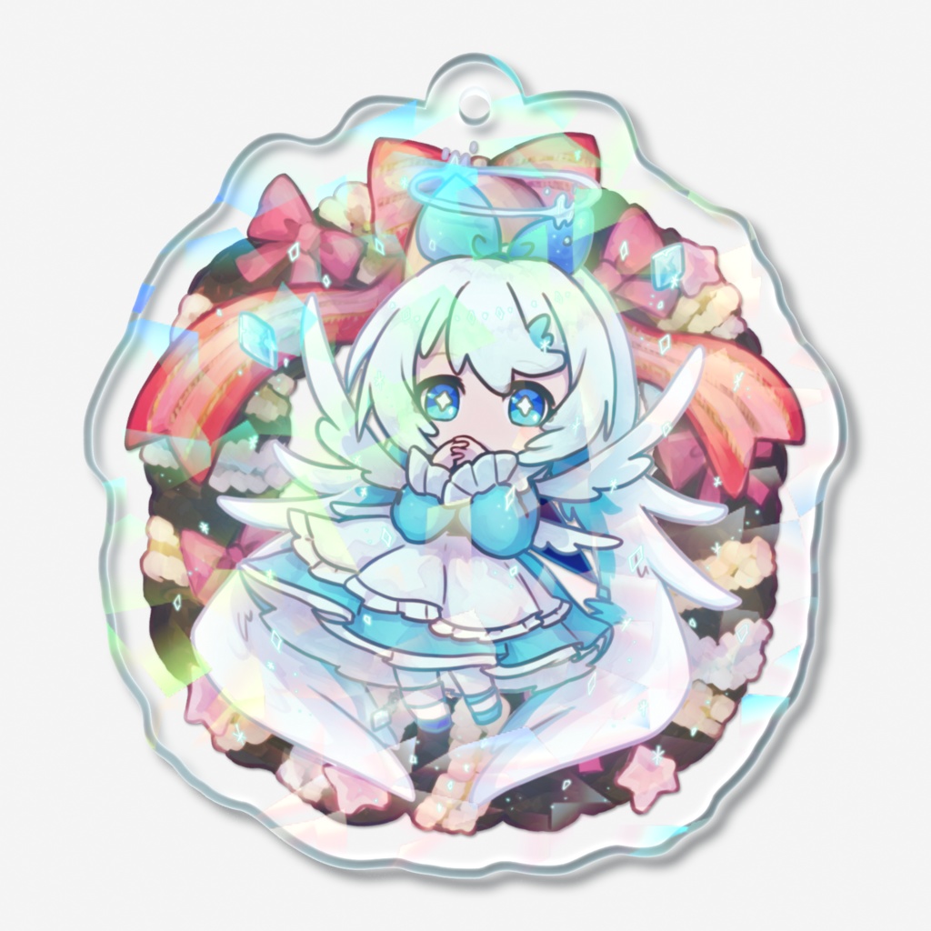 【12/25まで】アメイズ（クリスマス）　ホログラムアクリルキーホルダー