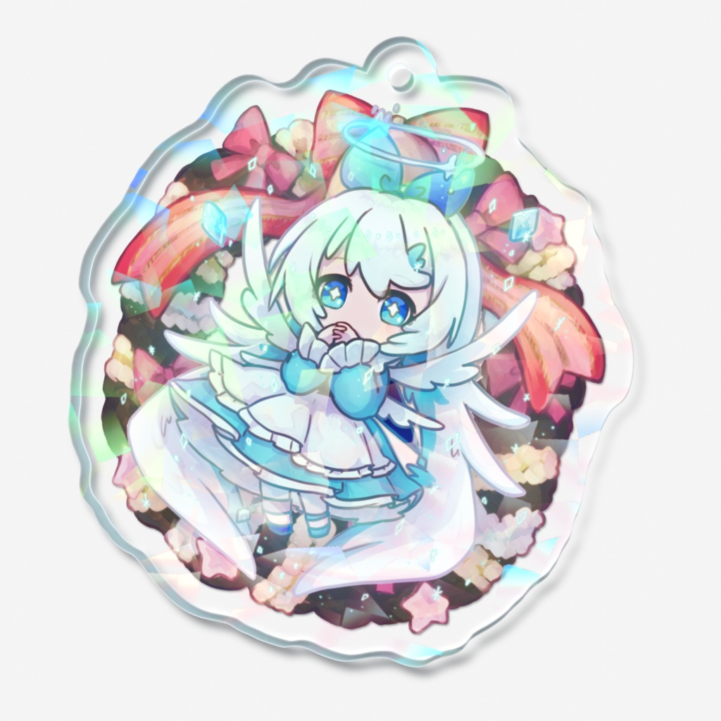 【12/25まで】アメイズ(クリスマス) ホログラムアクリルキーホルダー