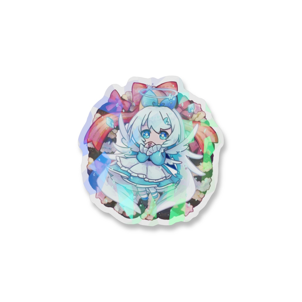 【12/25まで】アメイズ(クリスマス) ホログラムスマホステッカー