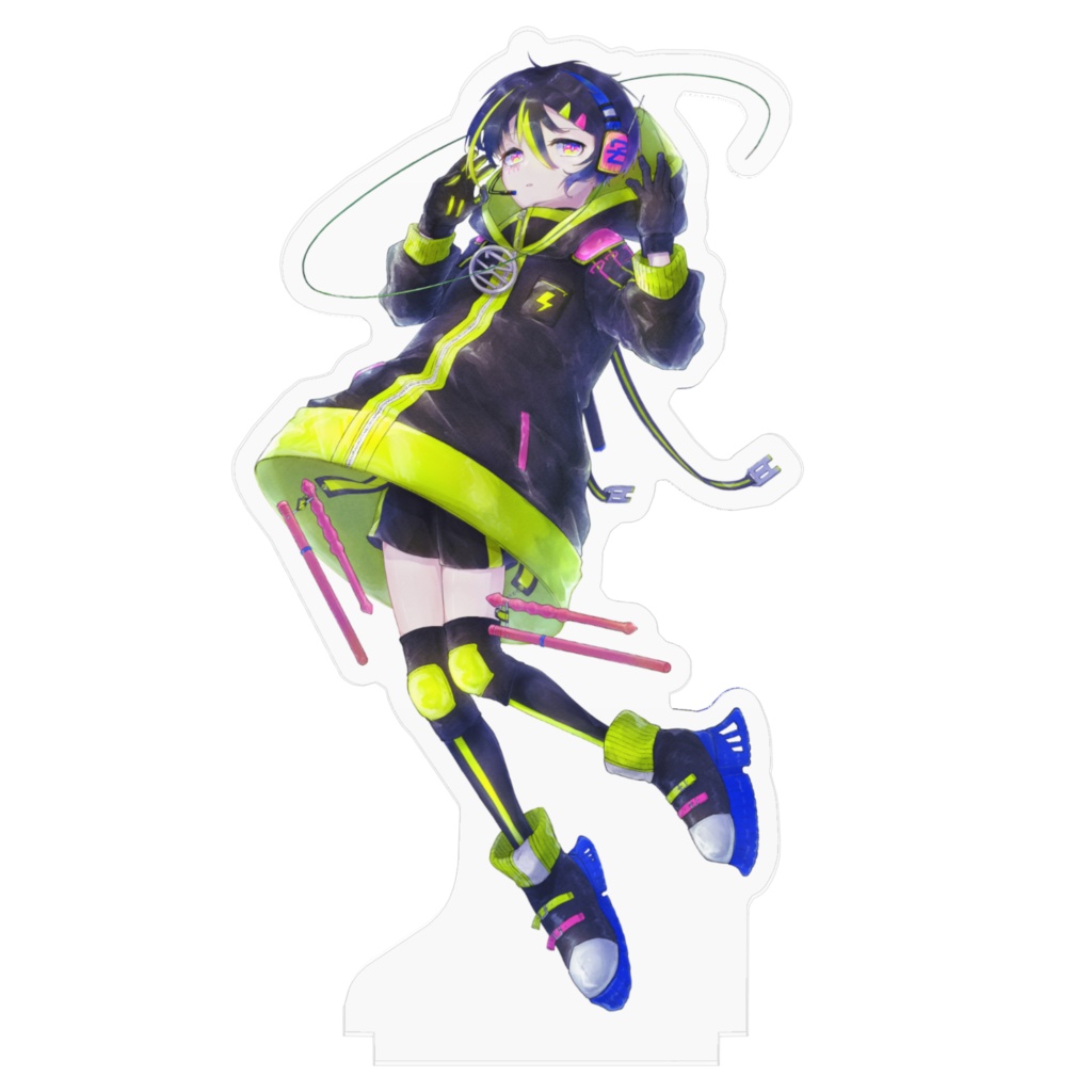 識別コード77-4_NANASHI アクリルフィギュア