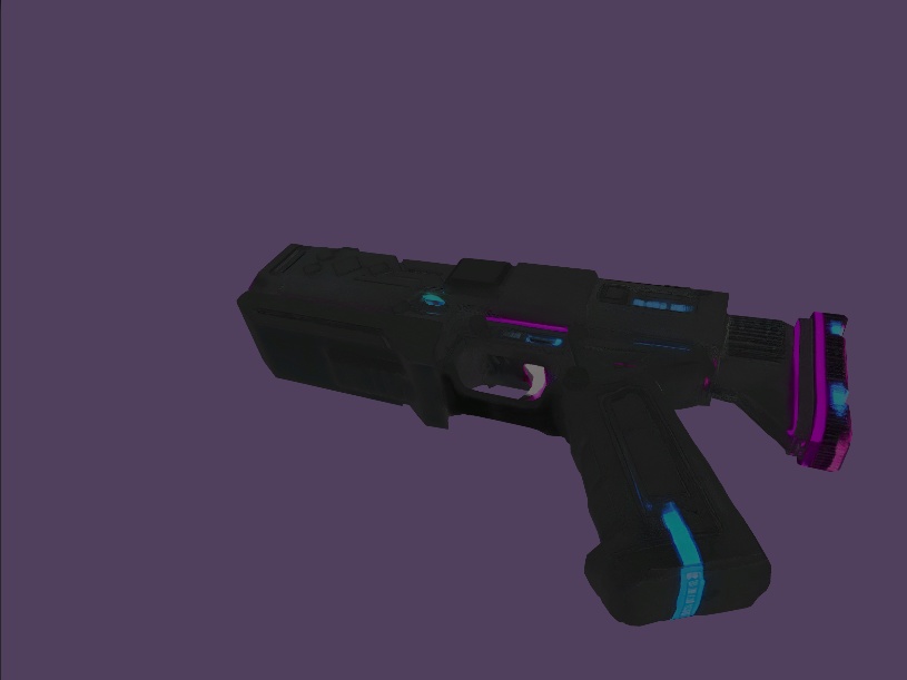 【MA対応】サイバーパンク-ハンドガン