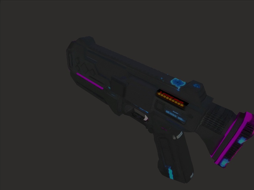 【MA対応】サイバーパンク-ハンドガン