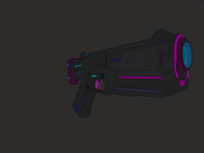 【MA対応】サイバーパンク-ハンドガン