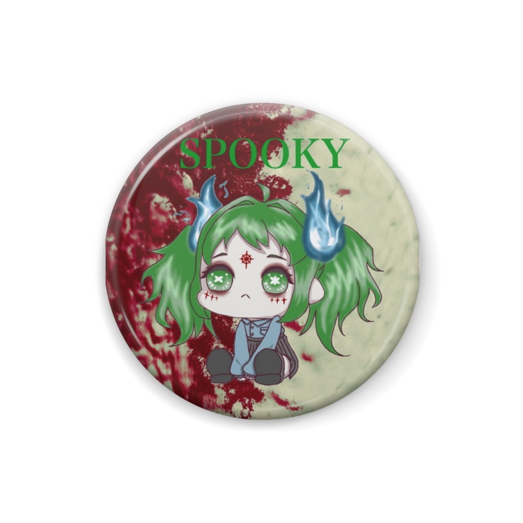 SPOOKYBOOK #2 缶バッジ
