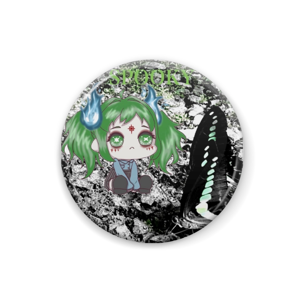 SPOOKYBOOK #6 缶バッジ