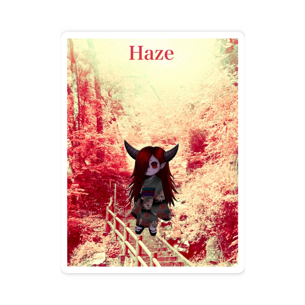 Haze #8 ステッカー