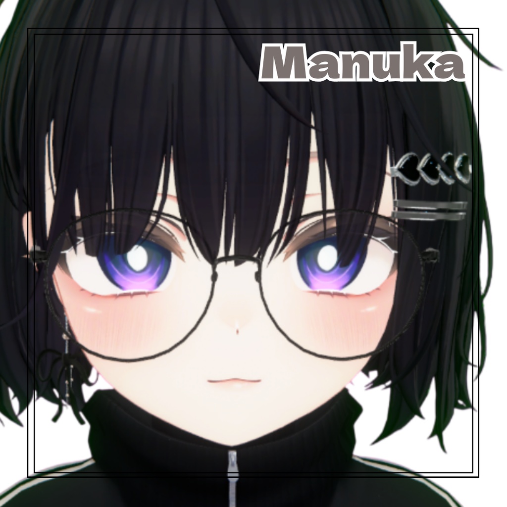 【10アバター対応/10Compatible Avatars】Deep Eye Texture