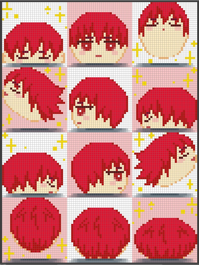 【赤司・緑間・紫原・花宮】おまんじゅうpictSQUAREアバター無料配布