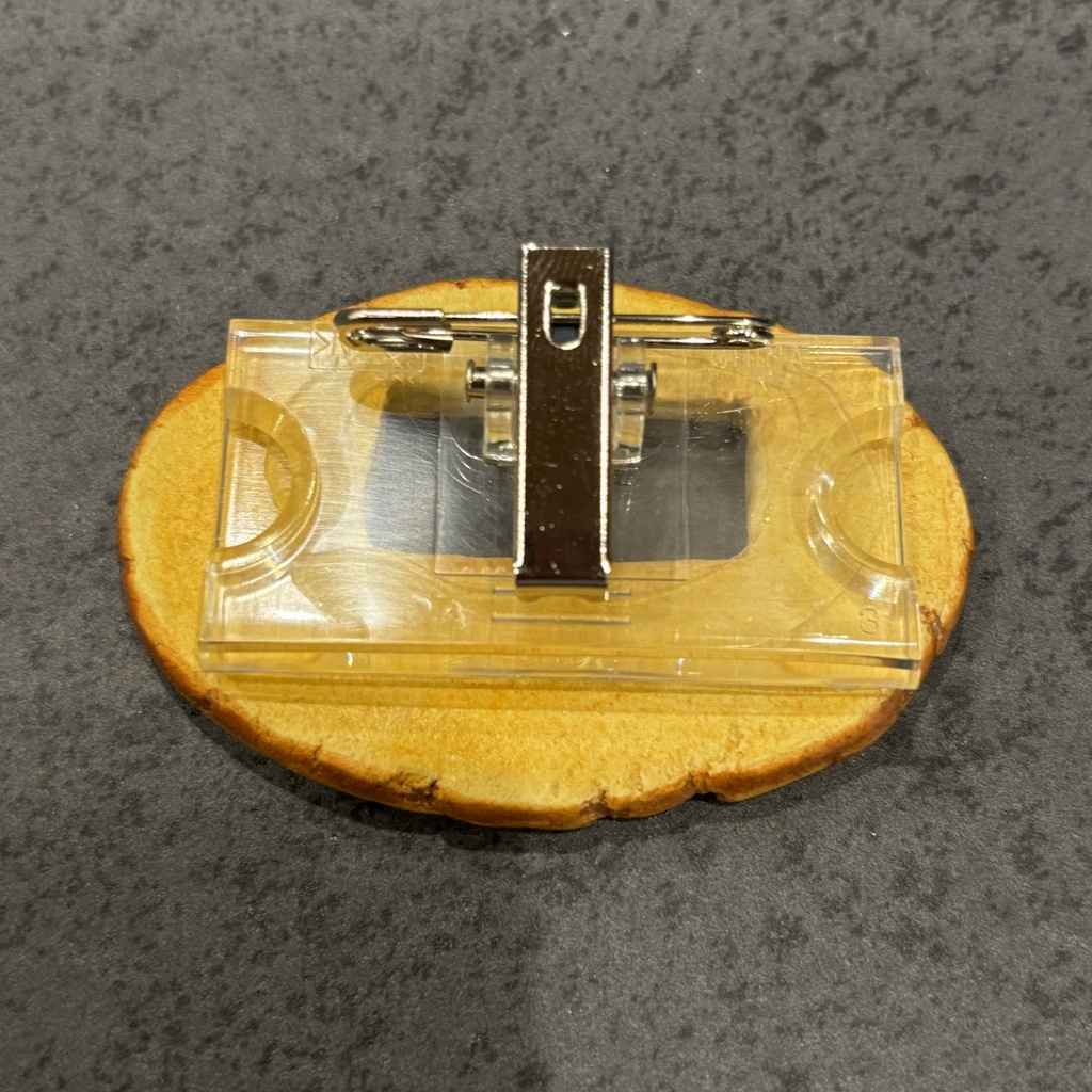 ラスクの名札(2個セット)