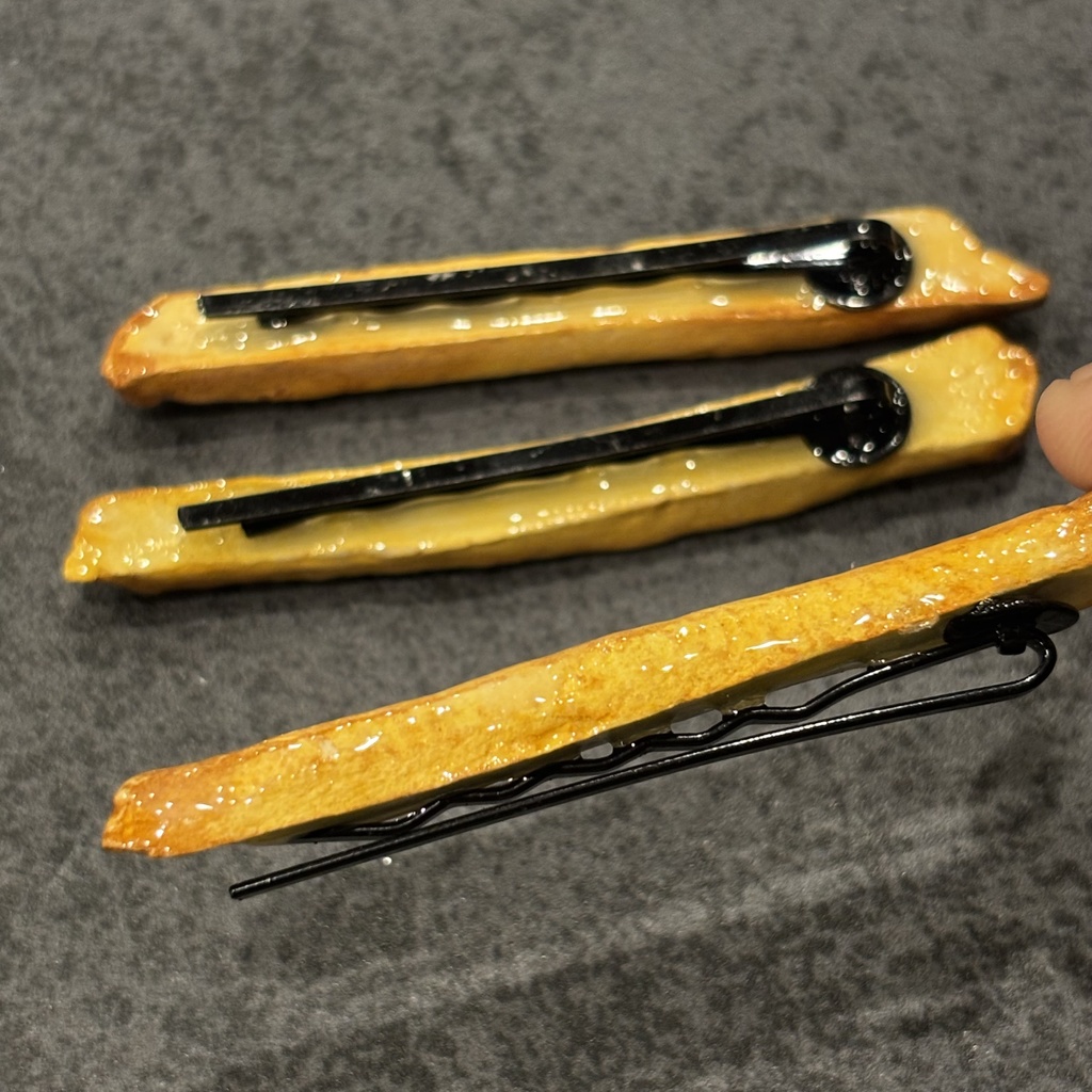 芋けんぴヘアピン3本セット