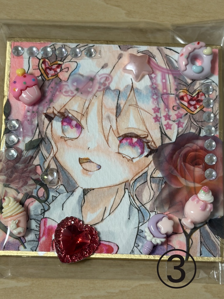 デコ色紙