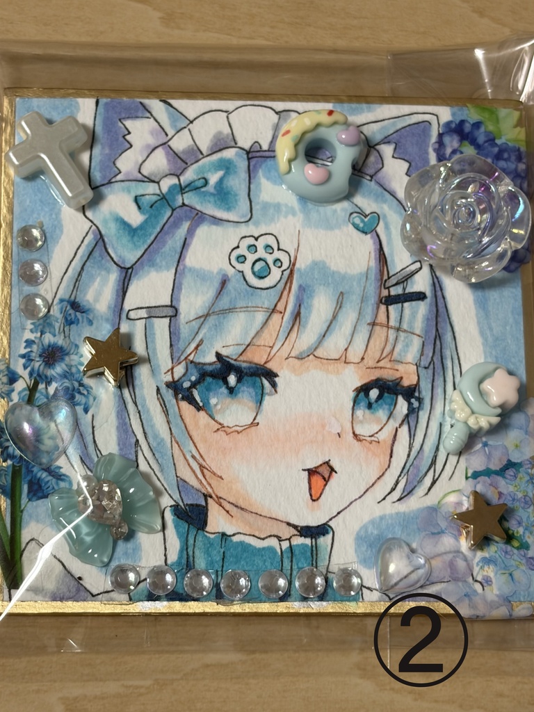 デコ色紙