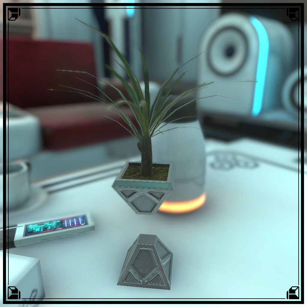 【VRChat想定】サイバー観葉植物(108点)