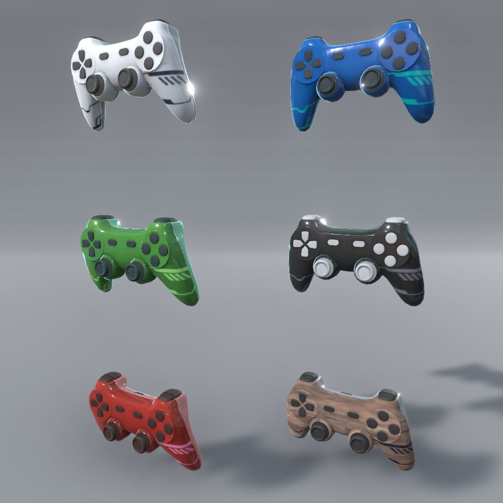 【VRChat想定】サイバーデスク&サイバーガジェット(42点&84点)