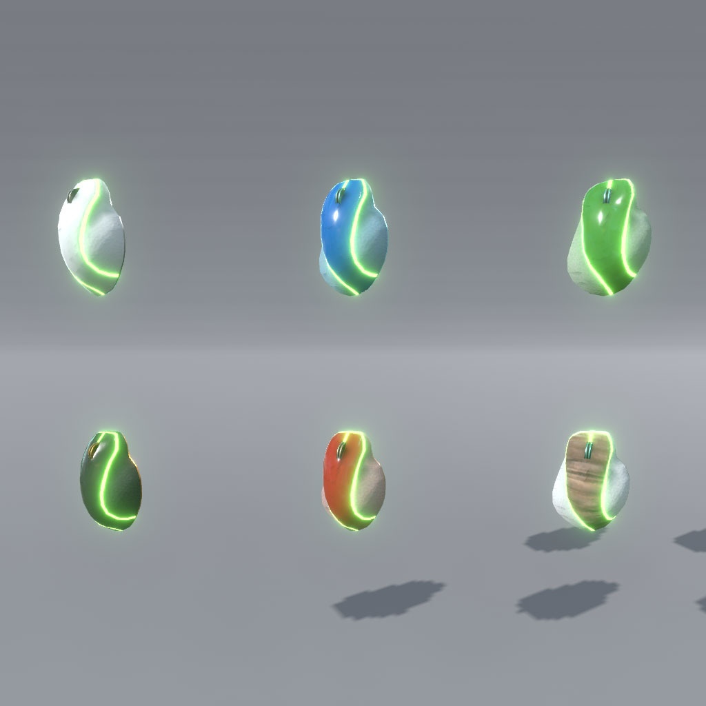 【VRChat想定】サイバーデスク&サイバーガジェット(42点&84点)