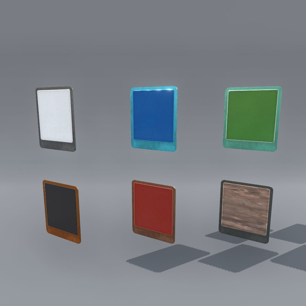 【VRChat想定】サイバーデスク&サイバーガジェット(42点&84点)