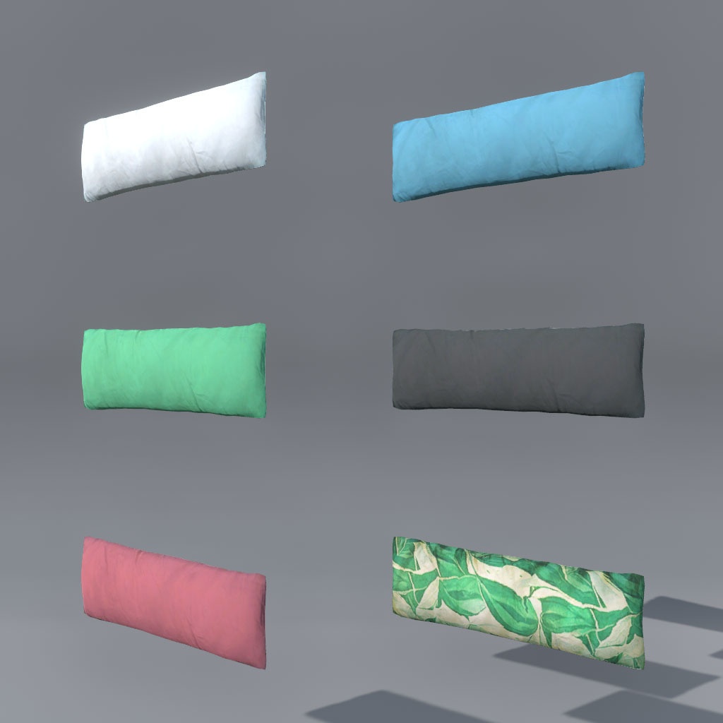 【VRChat想定】サイバーベッド(54点)