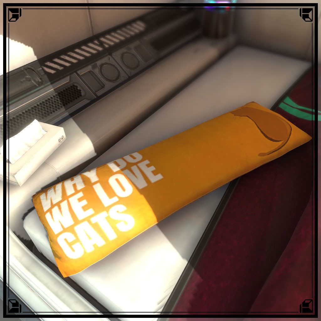 【VRChat想定】サイバーベッド(54点)