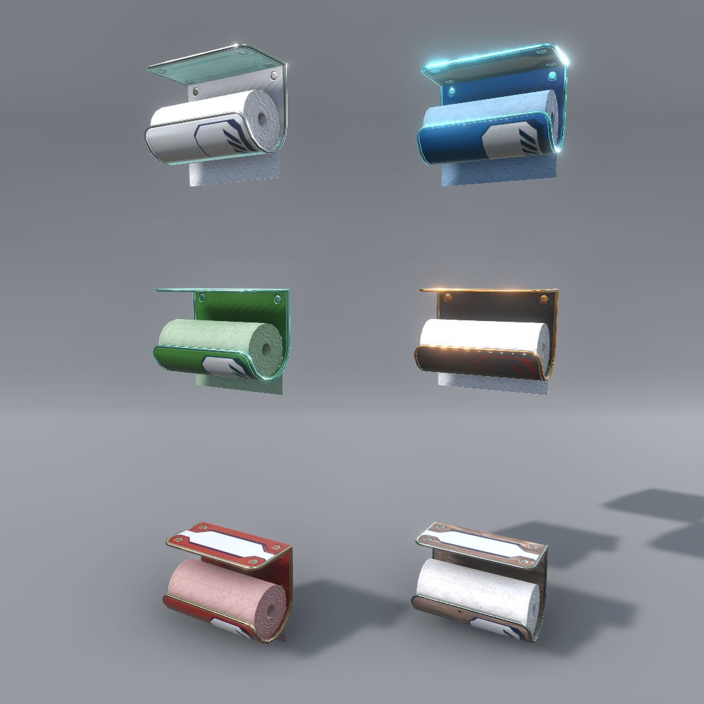 【VRChat】サイバーキッチン&サイバー調理器具(42点&282点)