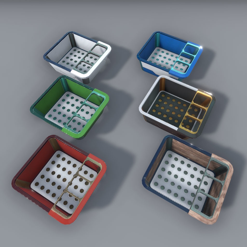 【VRChat】サイバーキッチン&サイバー調理器具(42点&282点)