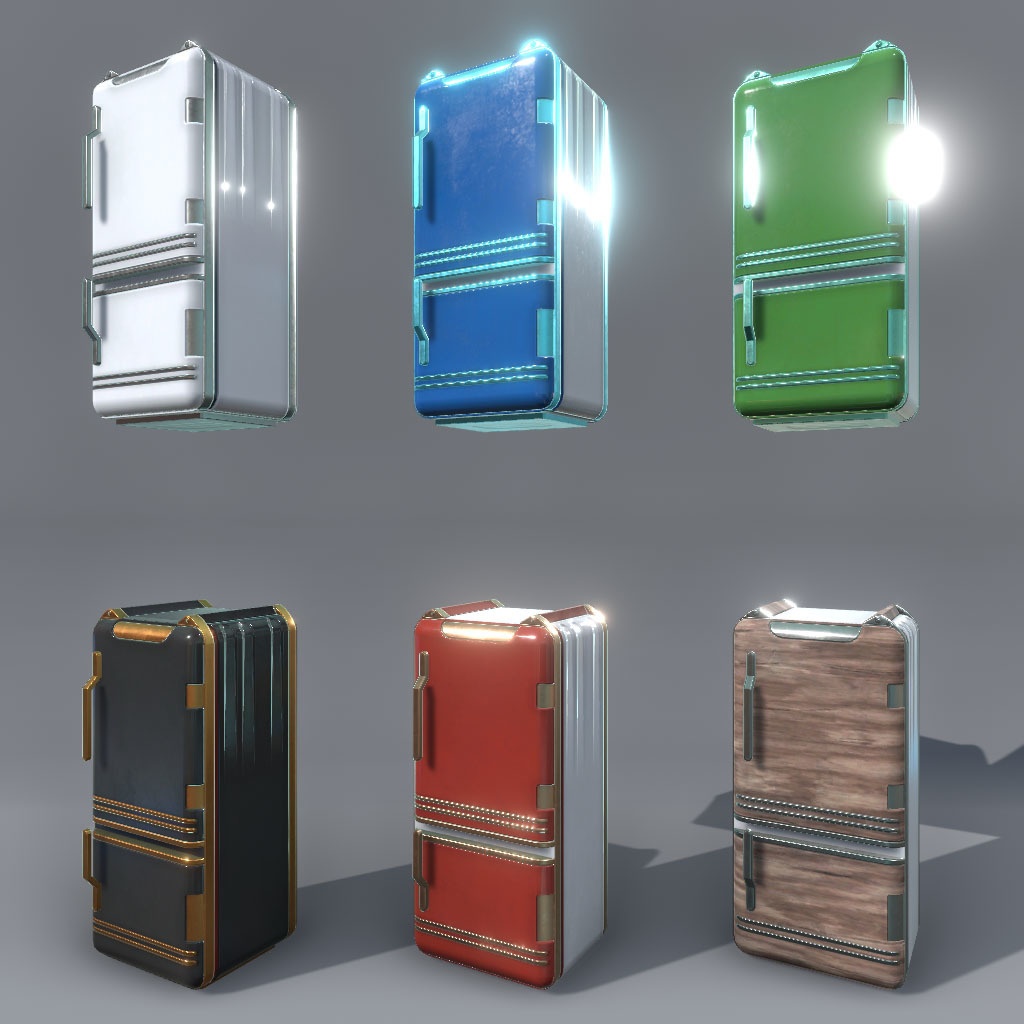 【VRChat】サイバーキッチン&サイバー調理器具(42点&282点)