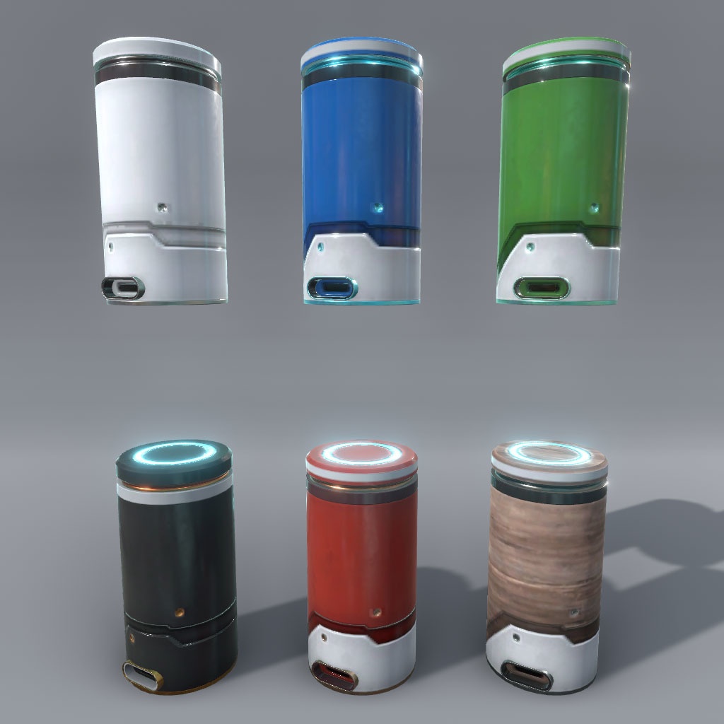 【VRChat】サイバーキッチン&サイバー調理器具(42点&282点)