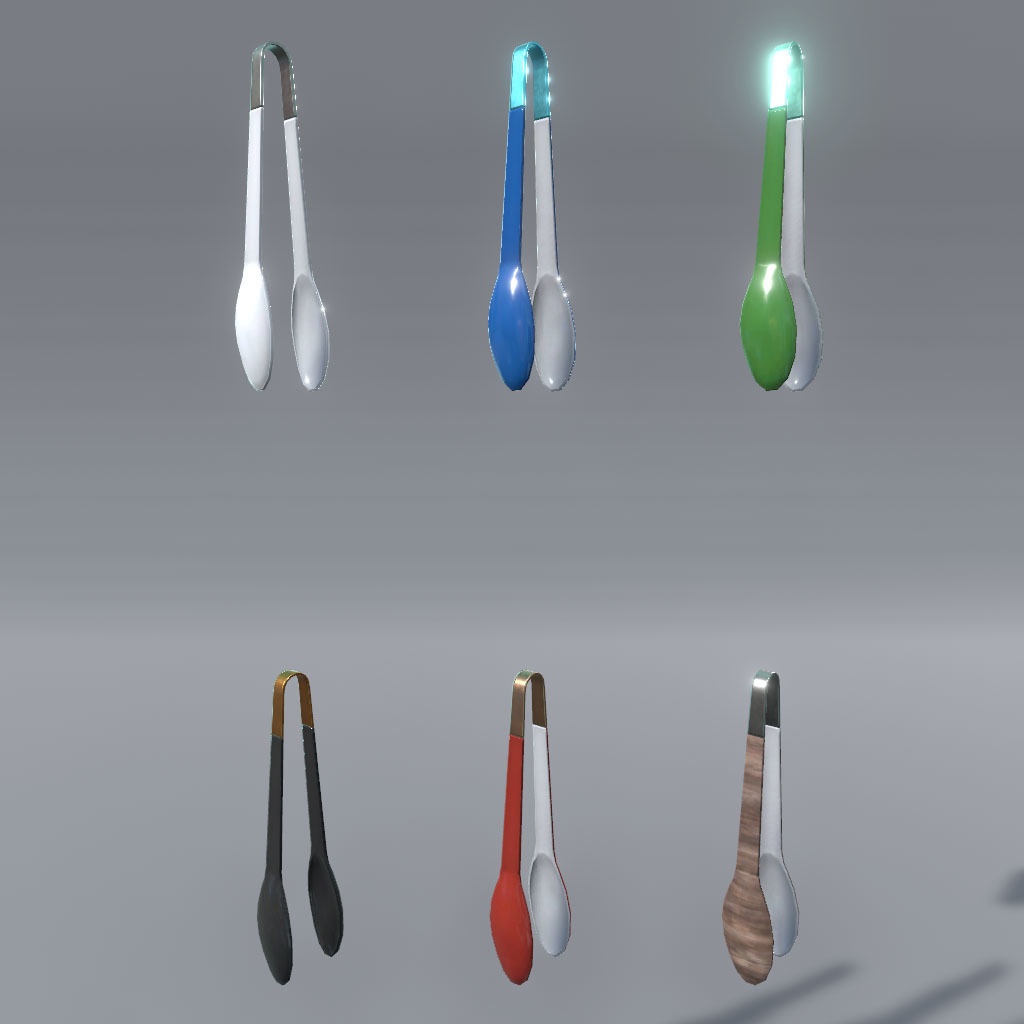 【VRChat】サイバーキッチン&サイバー調理器具(42点&282点)