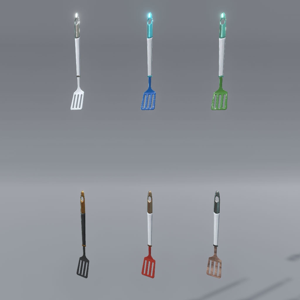 【VRChat】サイバーキッチン&サイバー調理器具(42点&282点)