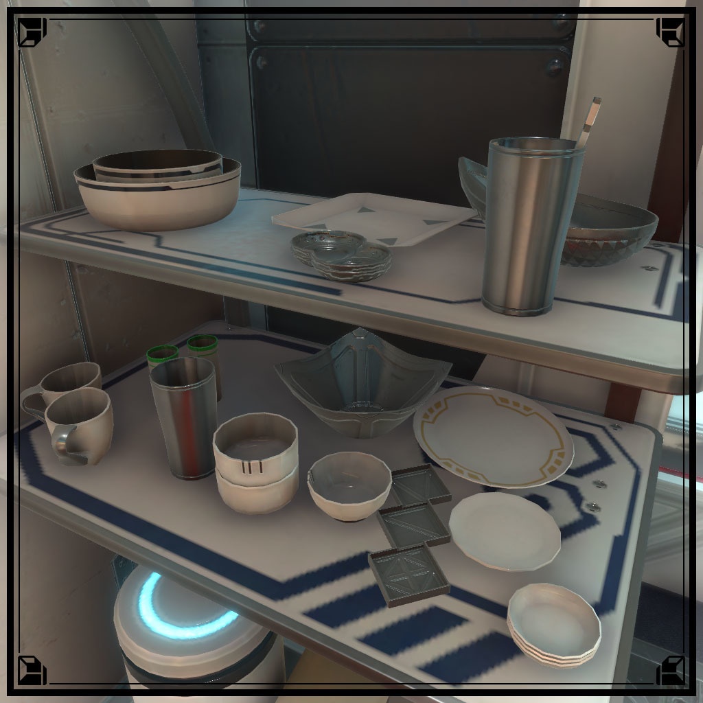 【VRChat】サイバーキッチン&サイバー調理器具(42点&282点)