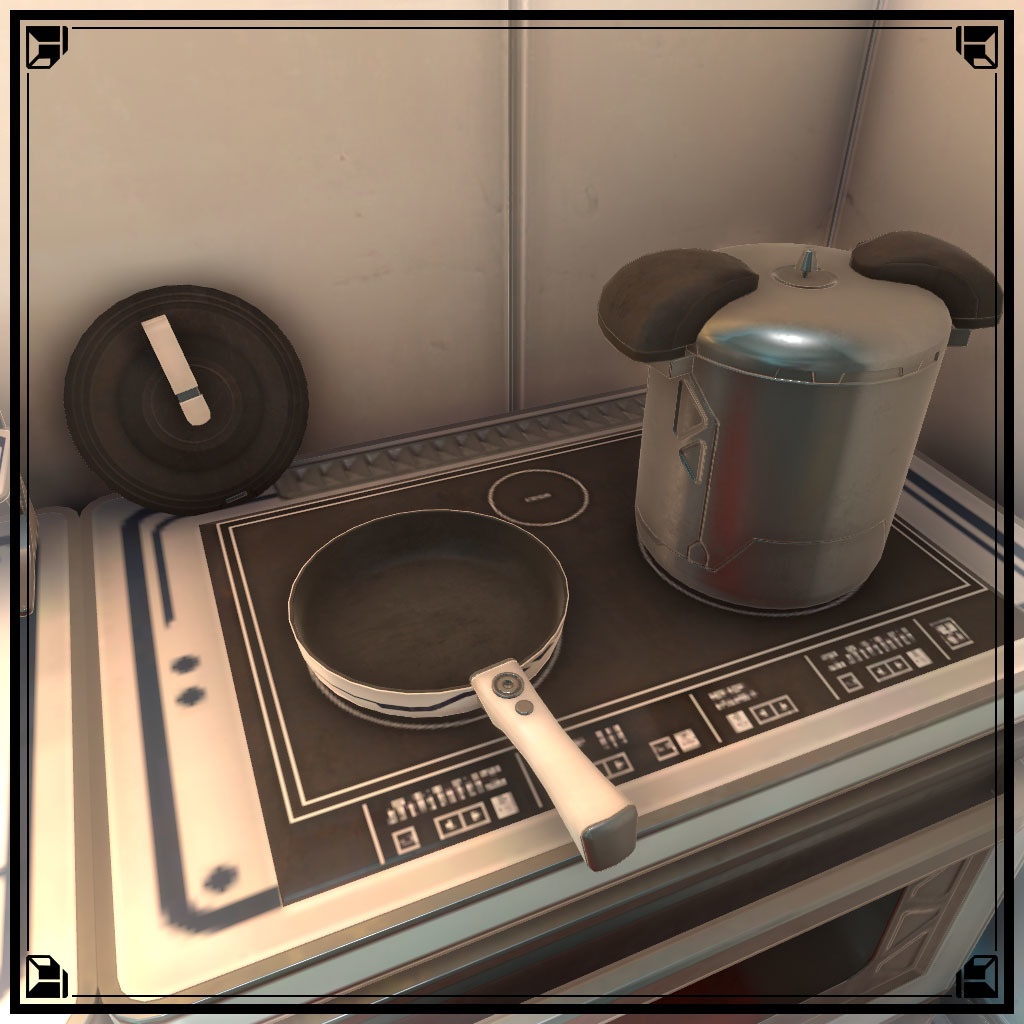 【VRChat】サイバーキッチン&サイバー調理器具(42点&282点)