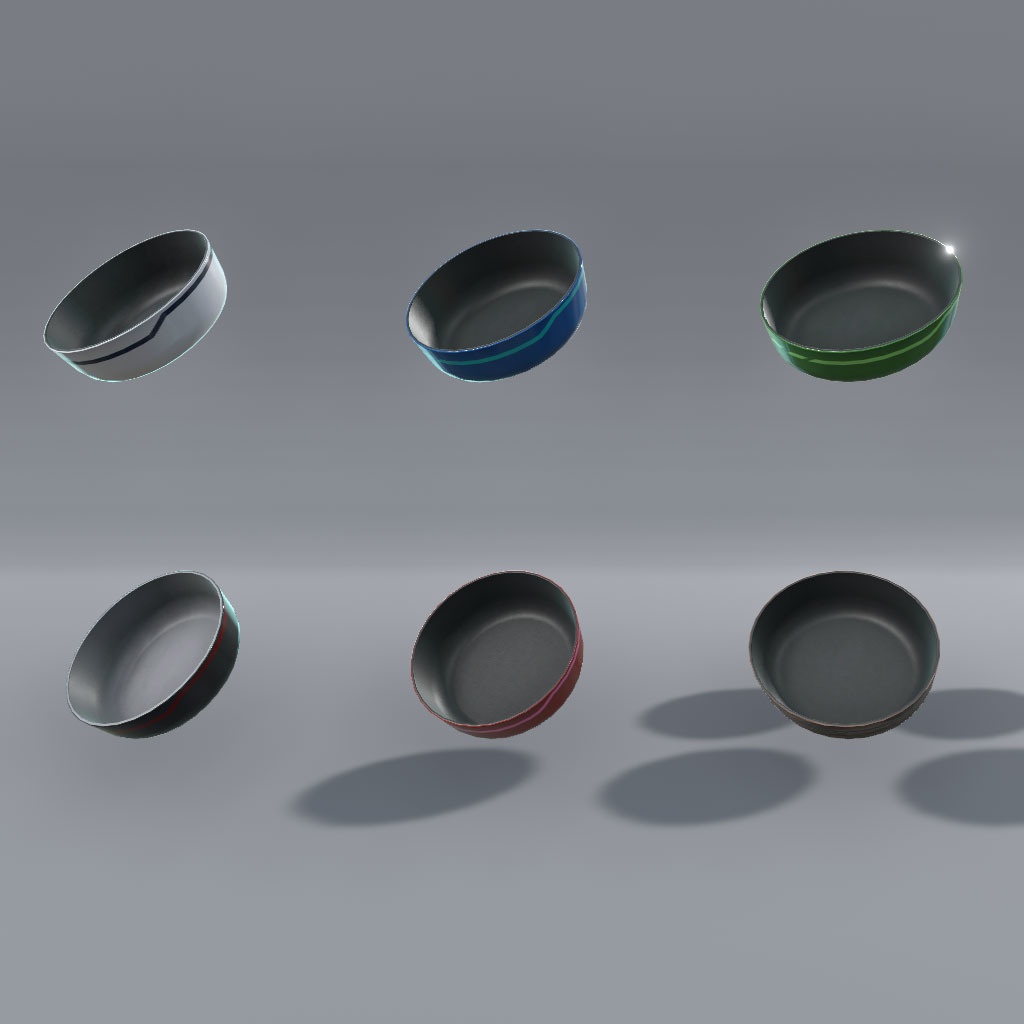 【VRChat】サイバーキッチン&サイバー調理器具(42点&282点)