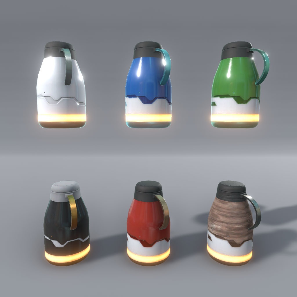 【VRChat】サイバーキッチン&サイバー調理器具(42点&282点)