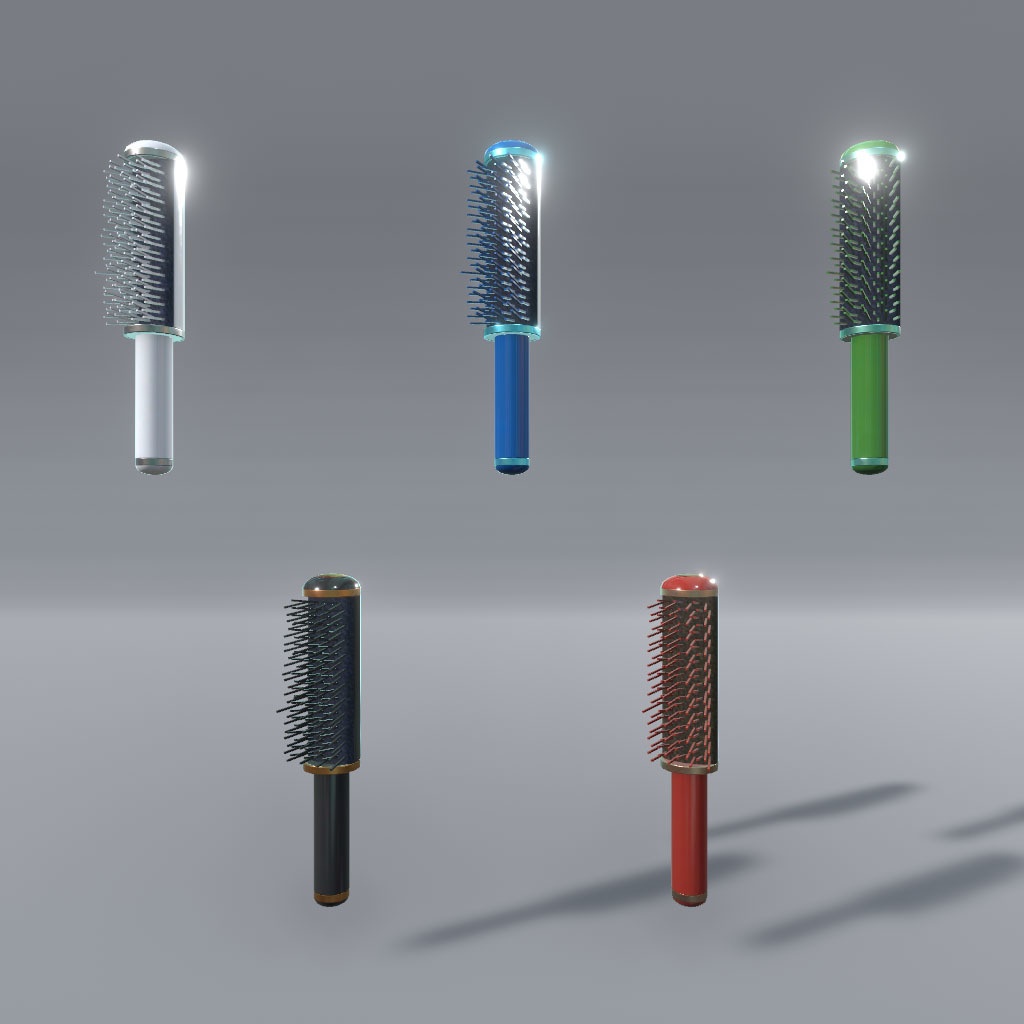 【VRChat想定】サイバー洗面台&サイバーバスアメニティ(24点&95点)