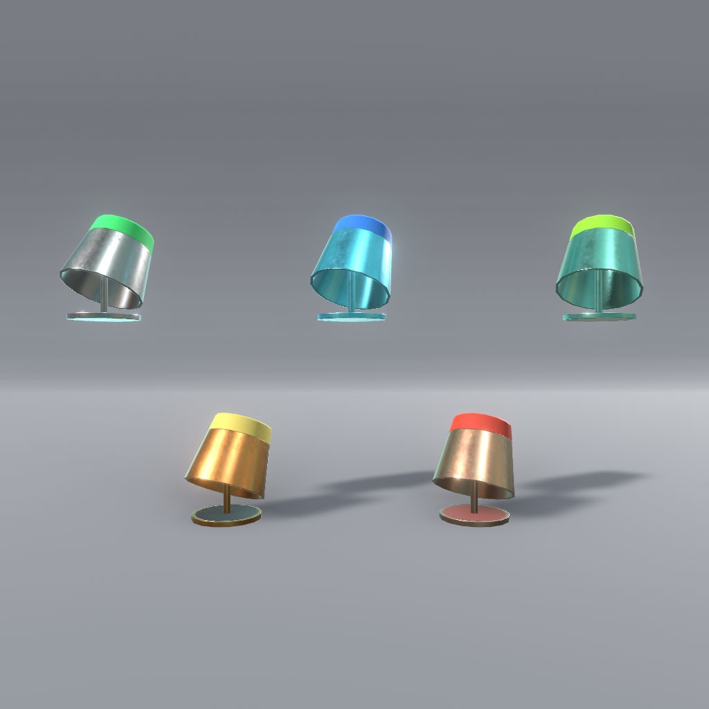 【VRChat想定】サイバー洗面台&サイバーバスアメニティ(24点&95点)