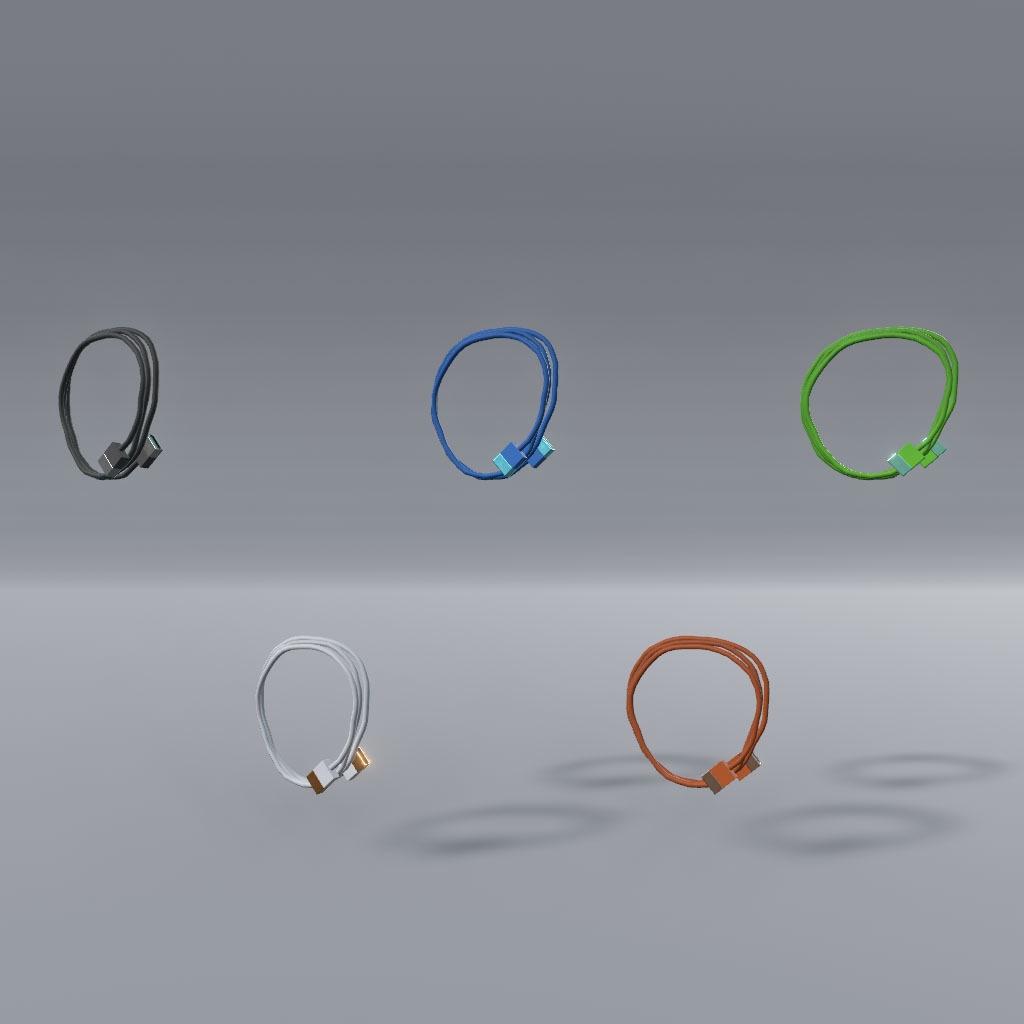 【VRChat想定】サイバー洗面台&サイバーバスアメニティ(24点&95点)