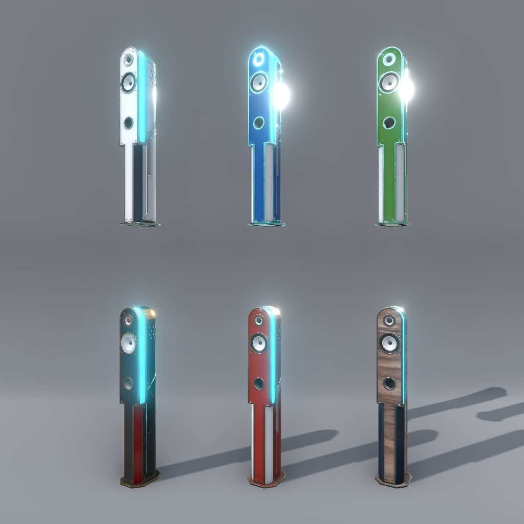 【VRChat想定】サイバーAV機器(78点)