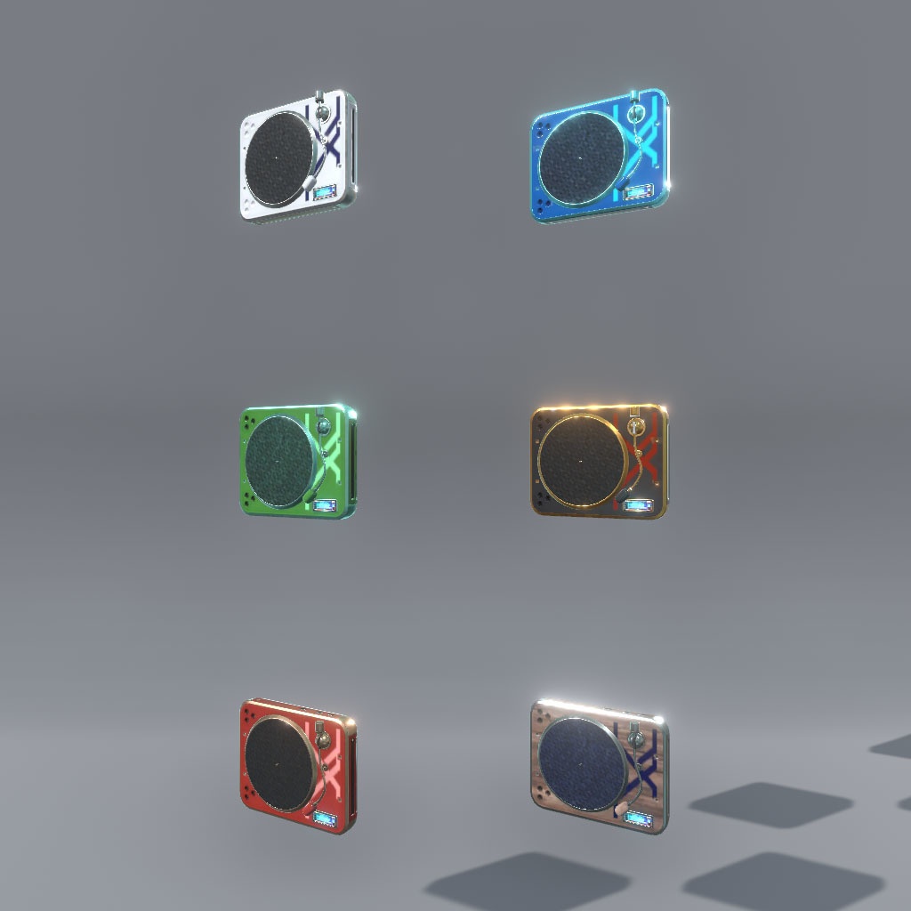 【VRChat想定】サイバーAV機器(78点)