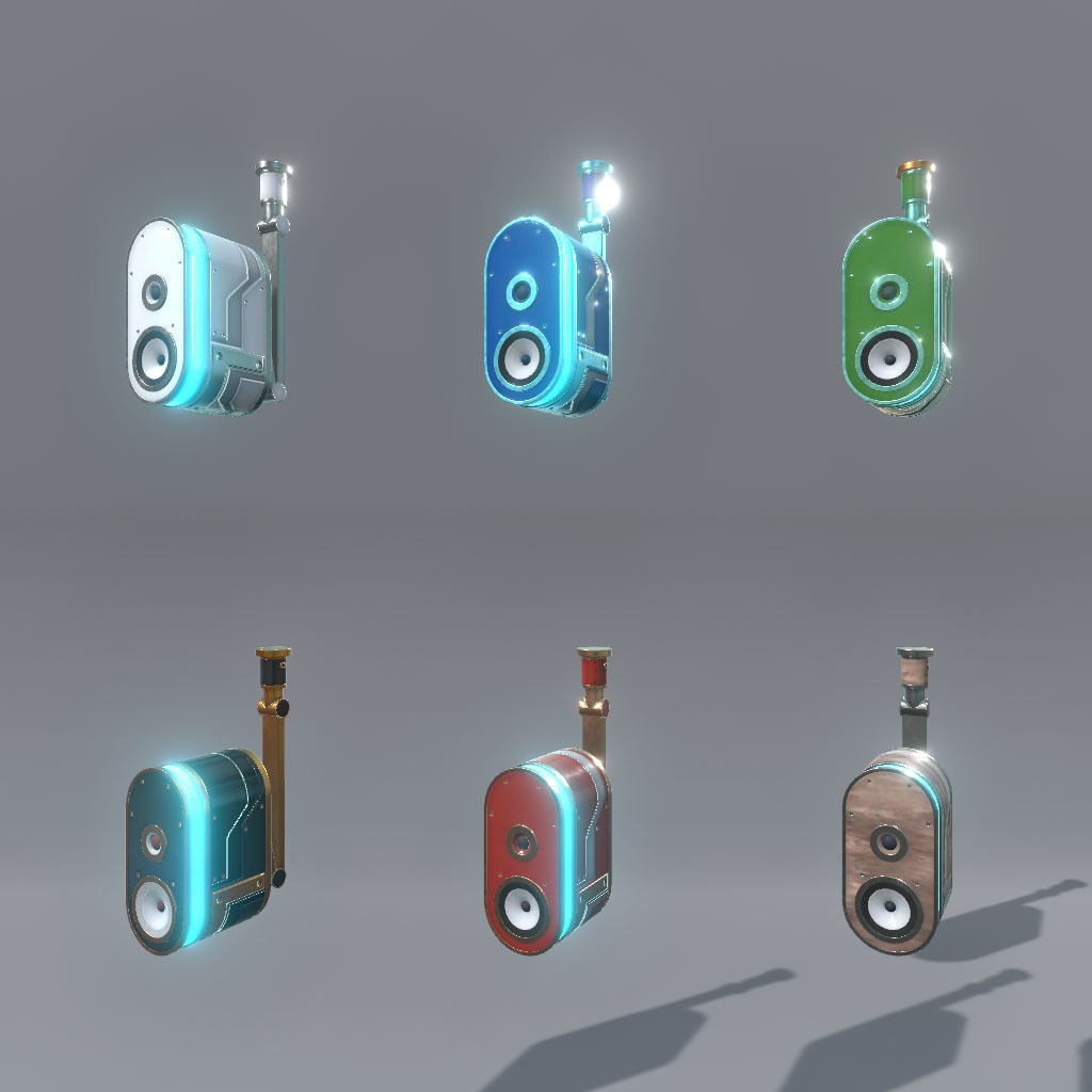 【VRChat想定】サイバーAV機器(78点)