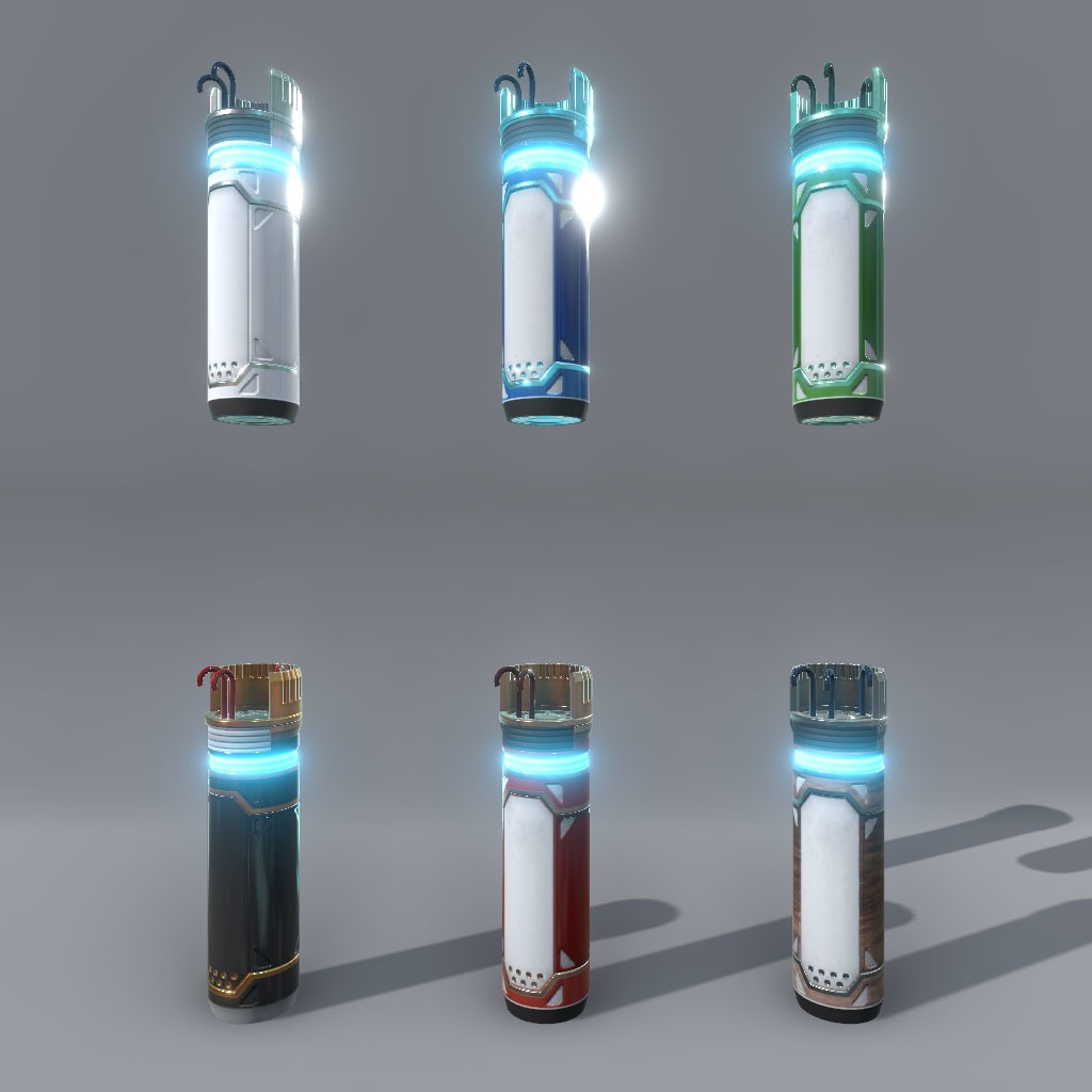 【VRChat想定】サイバー玄関小物(24点)