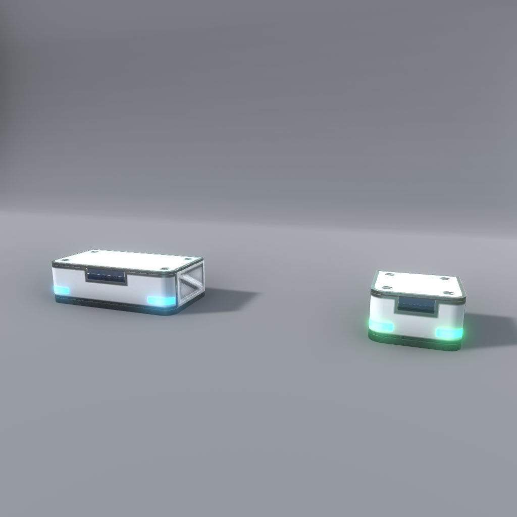 【VRChat想定】サイバー小物(22点)