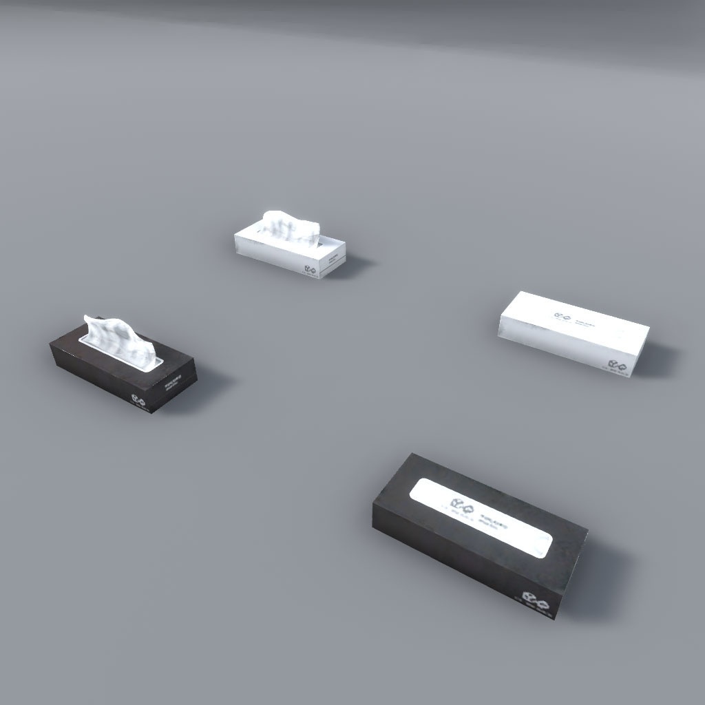 【VRChat想定】サイバー小物(22点)