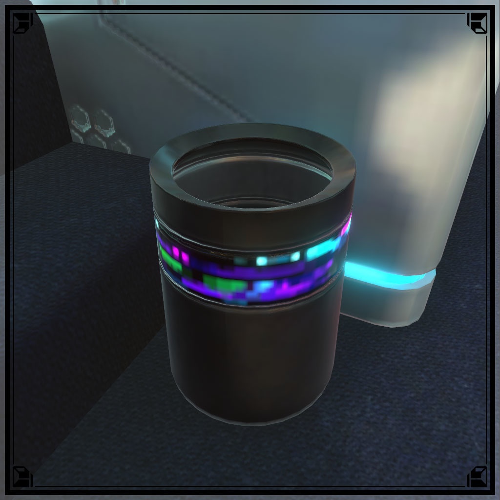 【VRChat想定】サイバー小物(22点)