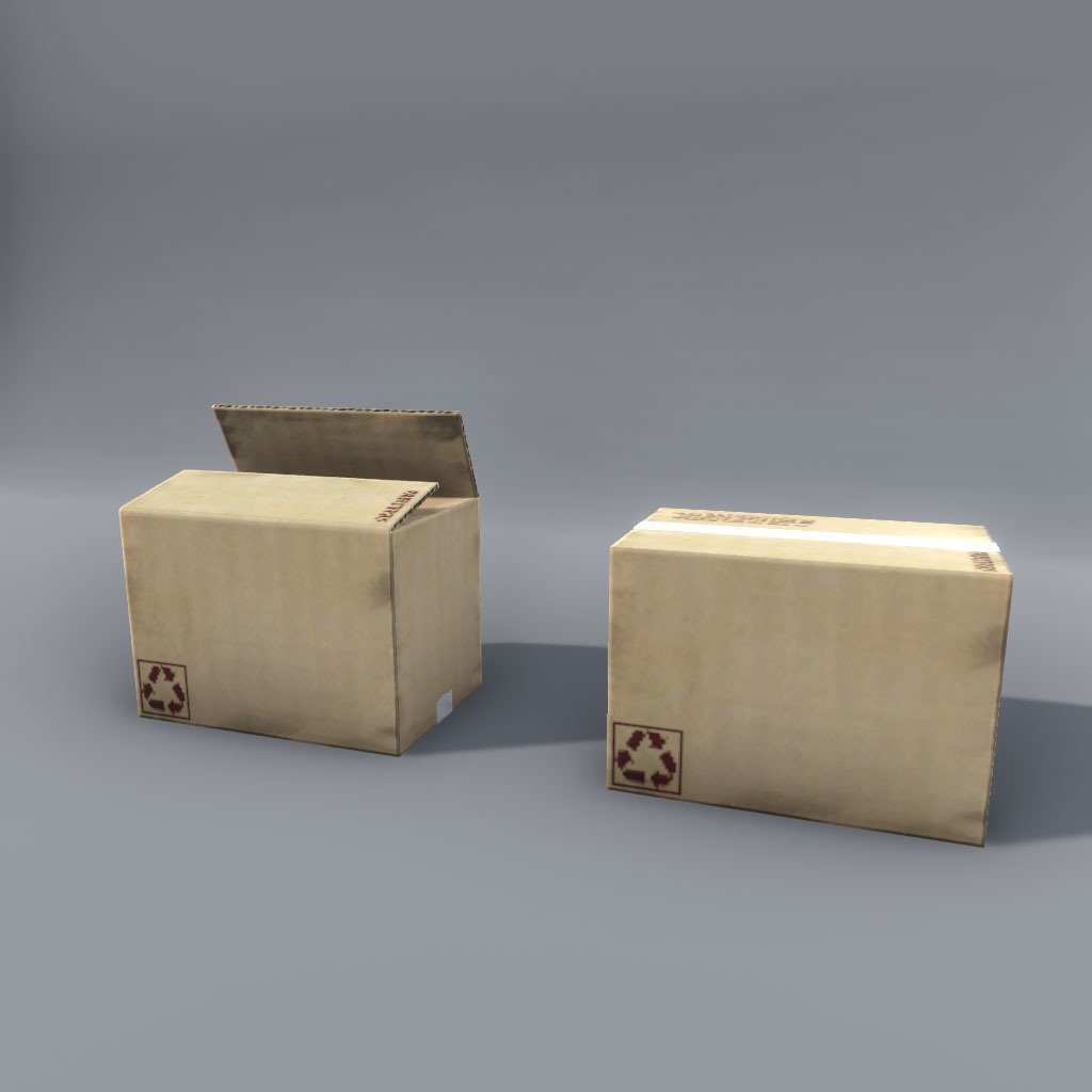 【VRChat想定】サイバー小物(22点)