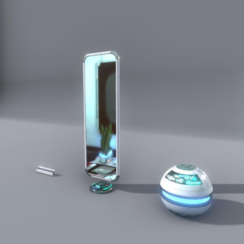 【VRChat想定】サイバー小物(22点)