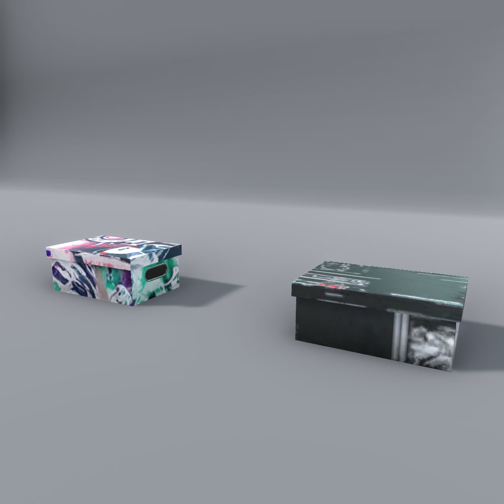 【VRChat想定】サイバー小物(22点)