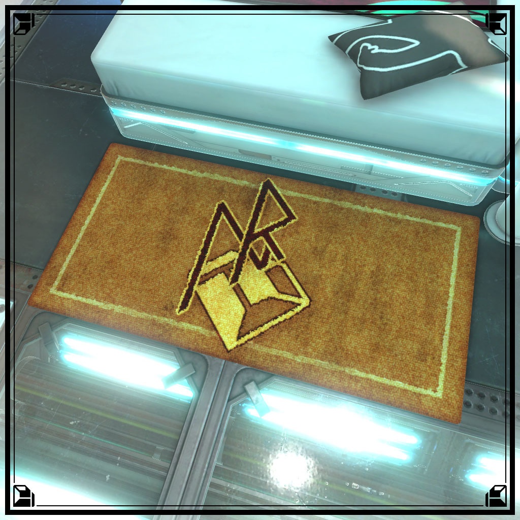 【VRChat想定】サイバーカーペット(5点)