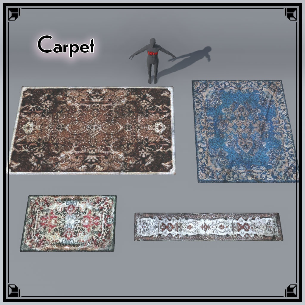 【VRCワールド】中世ファンタジーハウス(家具フルセット84点)