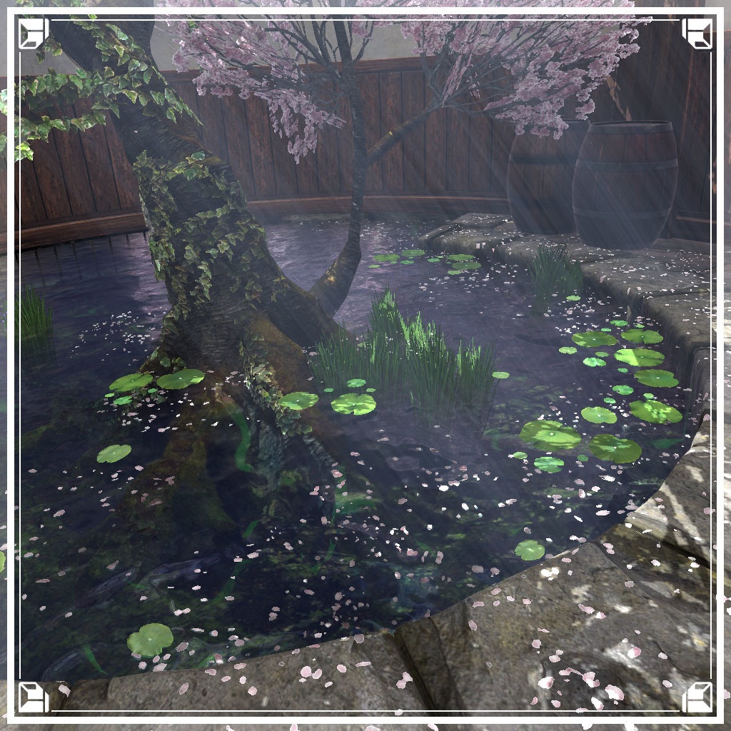 【VRCワールド】中世ファンタジーハウス(家具フルセット84点)