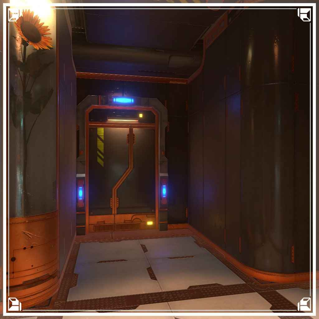 【VRCワールド】サイバーアパートメント Sサイズ(家具無し)