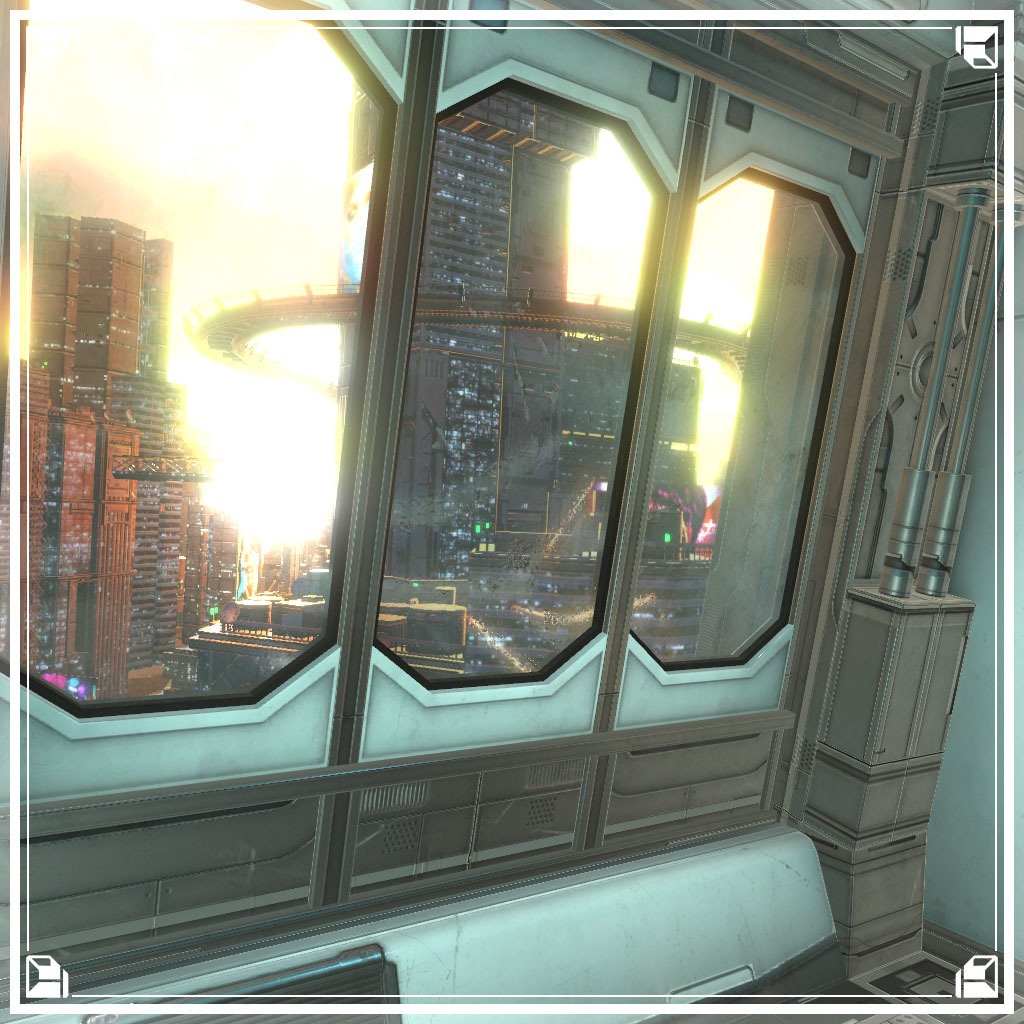 【VRCワールド】サイバーアパートメント Sサイズ(家具無し)